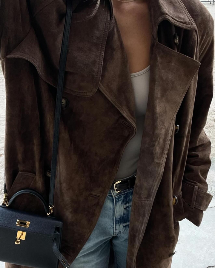 Jacky | Women’s trench coat with structured fit and classic silhouette