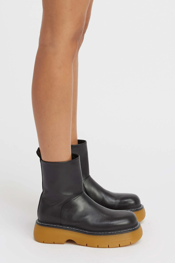 Frankie | Women’s chunky platform leather ankle boots