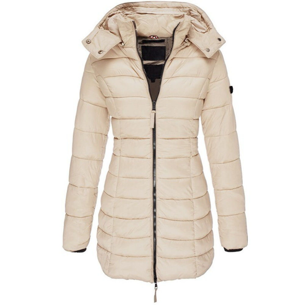 Amara | Women’s lightweight hooded quilted puffer jacket