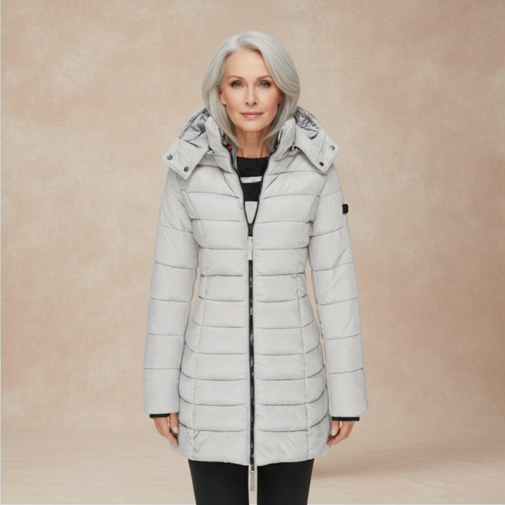 Amara | Women’s lightweight hooded quilted puffer jacket