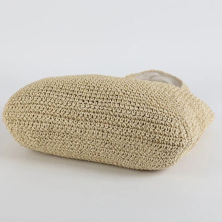 Kaylee | Women’s tote bag with wicker design and interior pocket