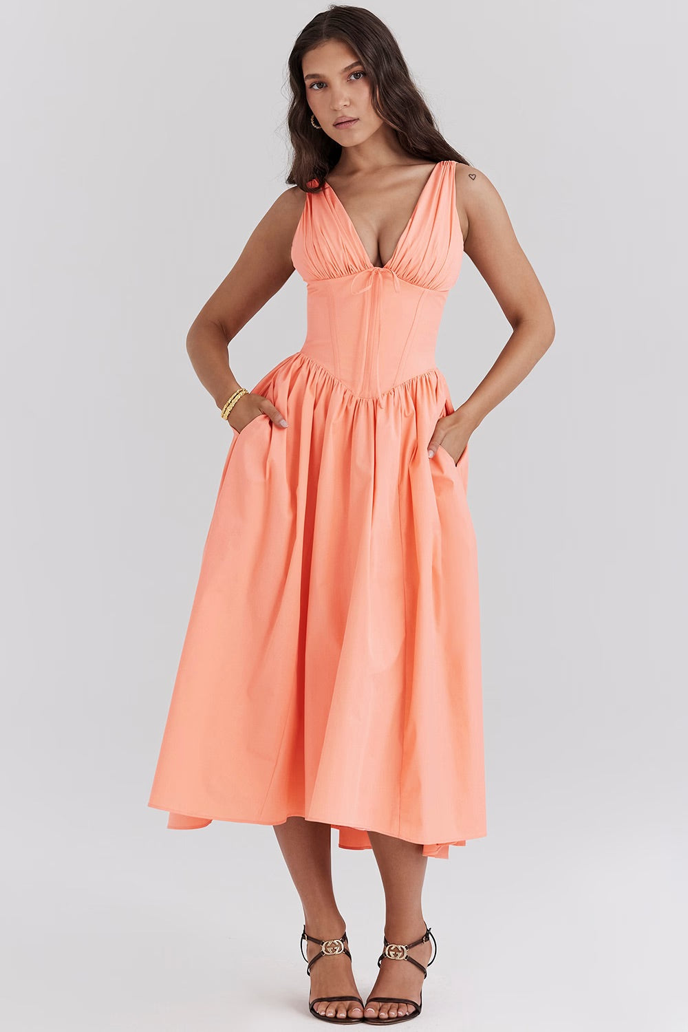 Grace | Women’s timeless floral midi dress