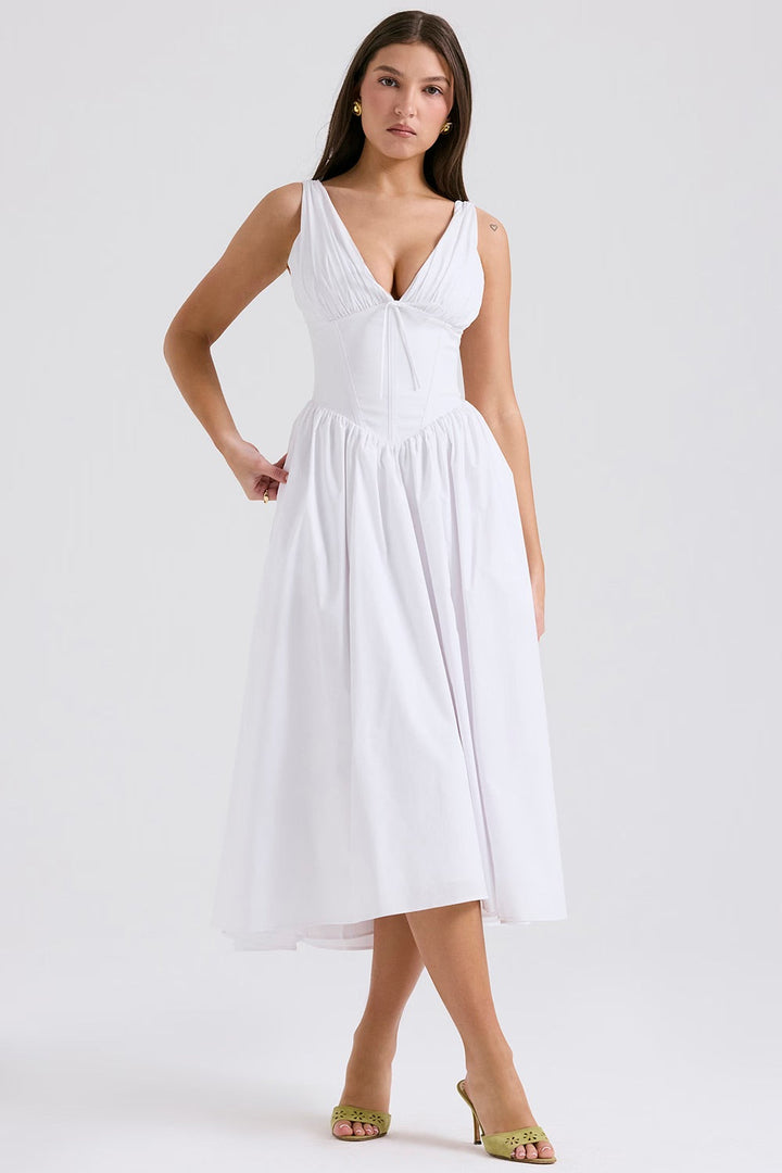 Grace | Women’s timeless floral midi dress