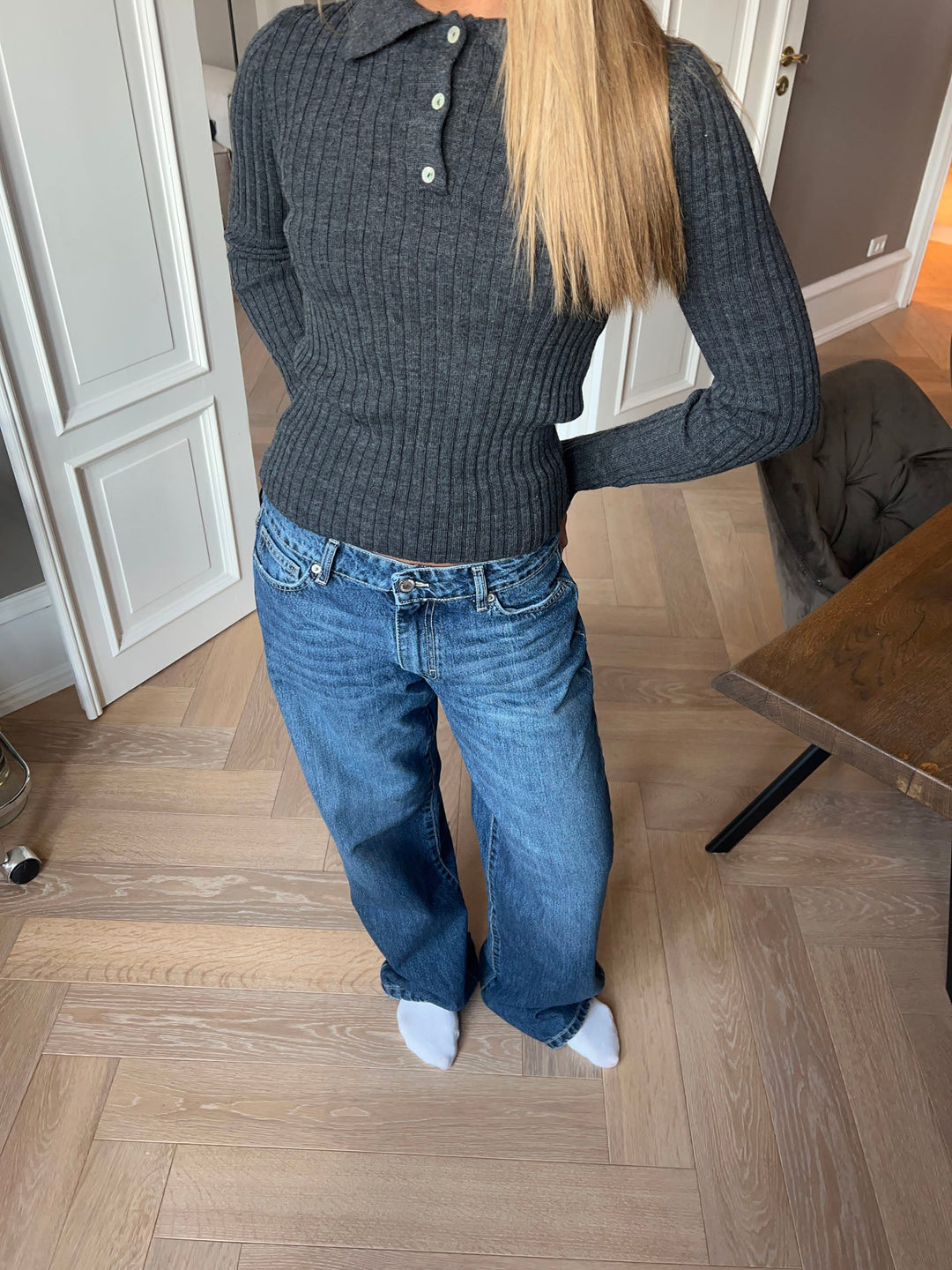 Dean | Women’s low-rise loose-fit denim jeans