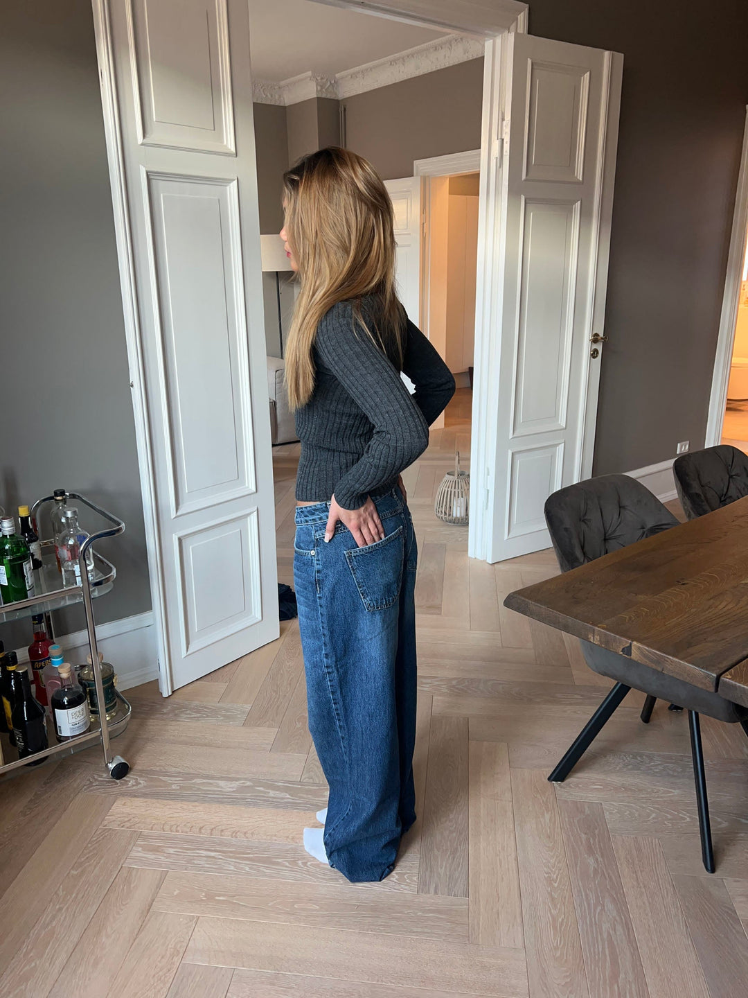 Dean | Women’s low-rise loose-fit denim jeans