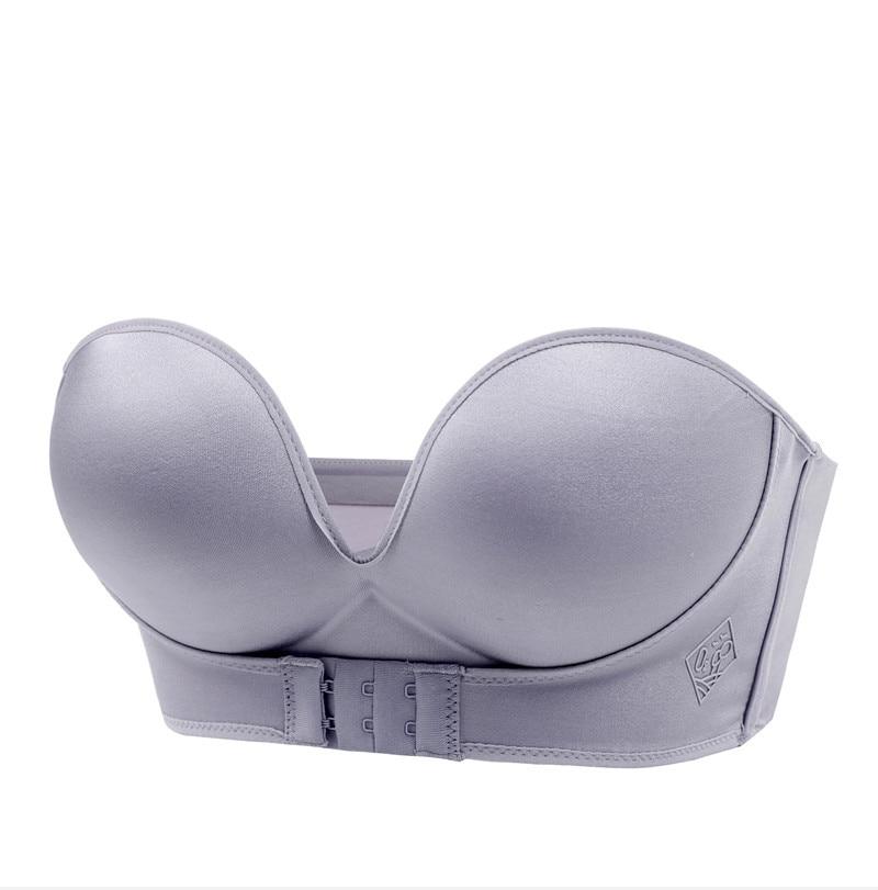 Ariana | Strapless bra with front closure and smooth finish