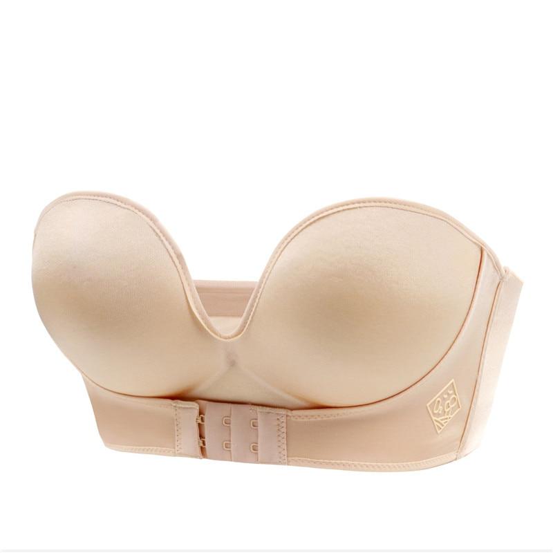 Ariana | Strapless bra with front closure and smooth finish