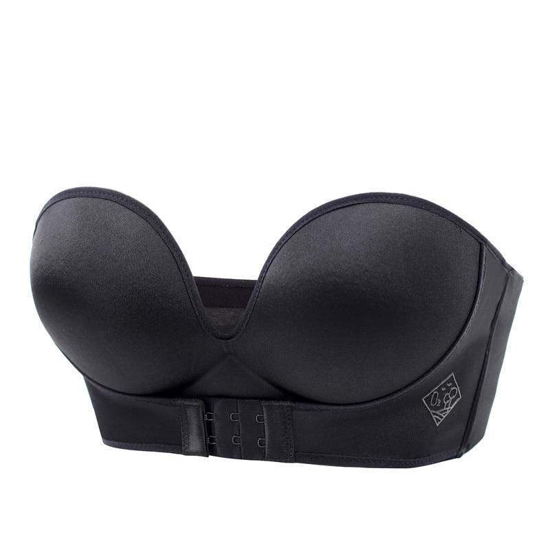 Ariana | Strapless bra with front closure and smooth finish