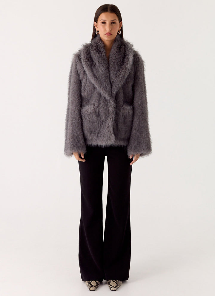 Avi | Women’s luxe faux fur jacket