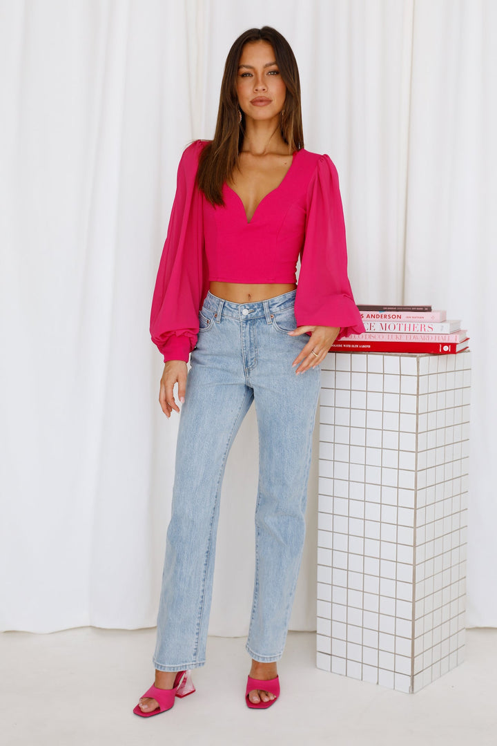 Dolly | Women’s high-rise straight leg denim jeans with classic fit