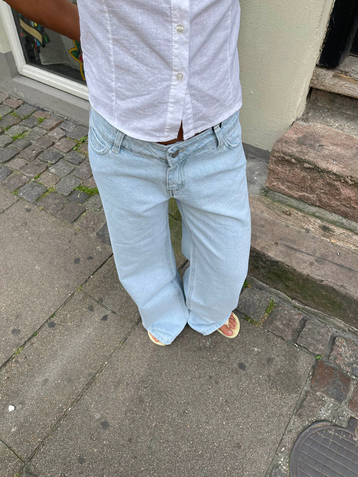 Louisia | Women’s high-waist denim straight jeans