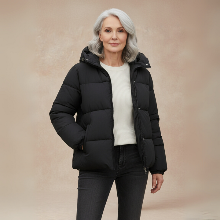 Amelie | Women’s lightweight hooded puffer jacket