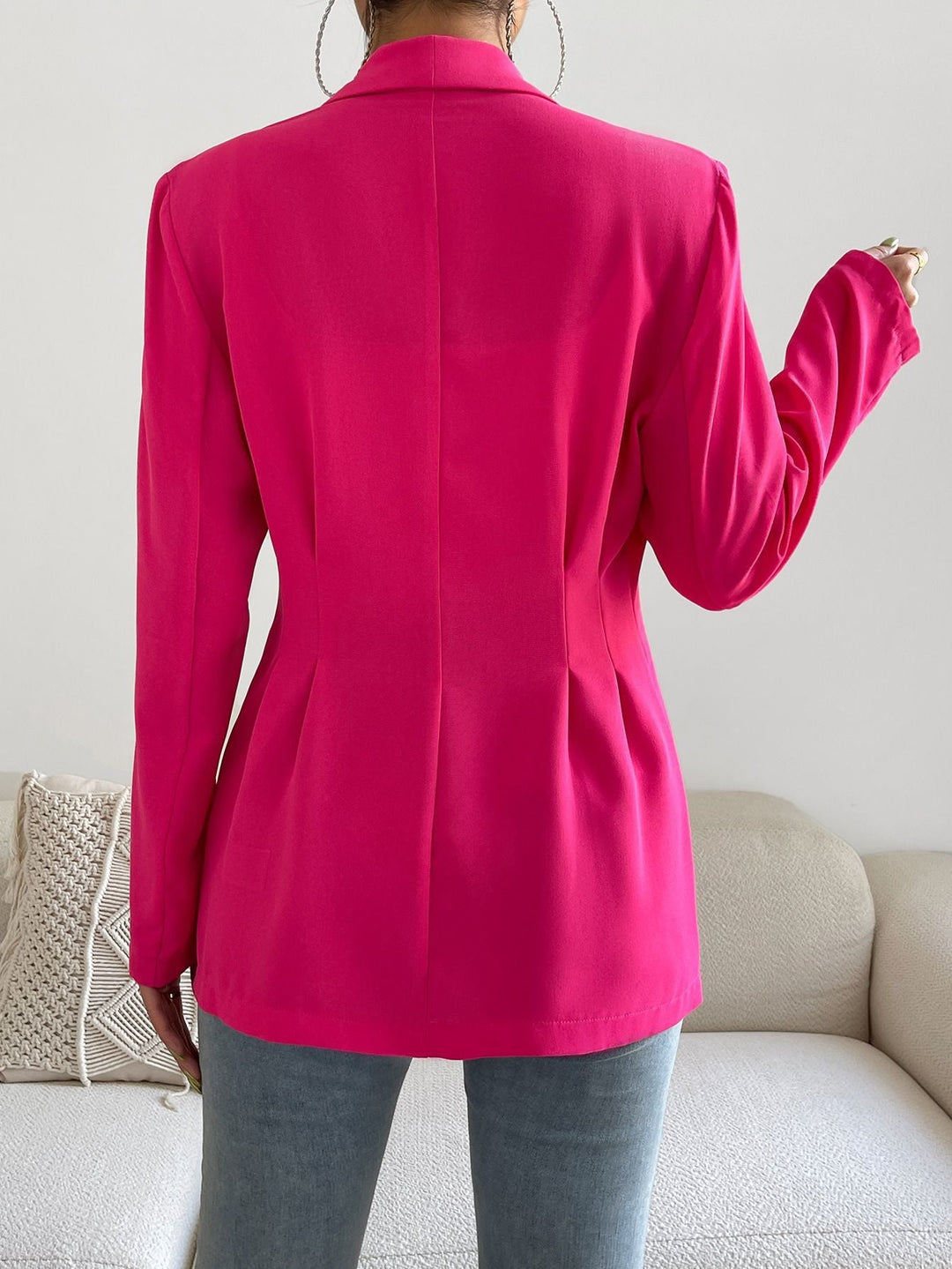 Bella | Women’s slim-fit blazer with notch lapel and single-button closure