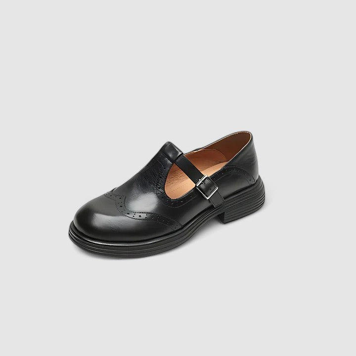 Scarlet | Women’s buckle strap shoes with supportive sole
