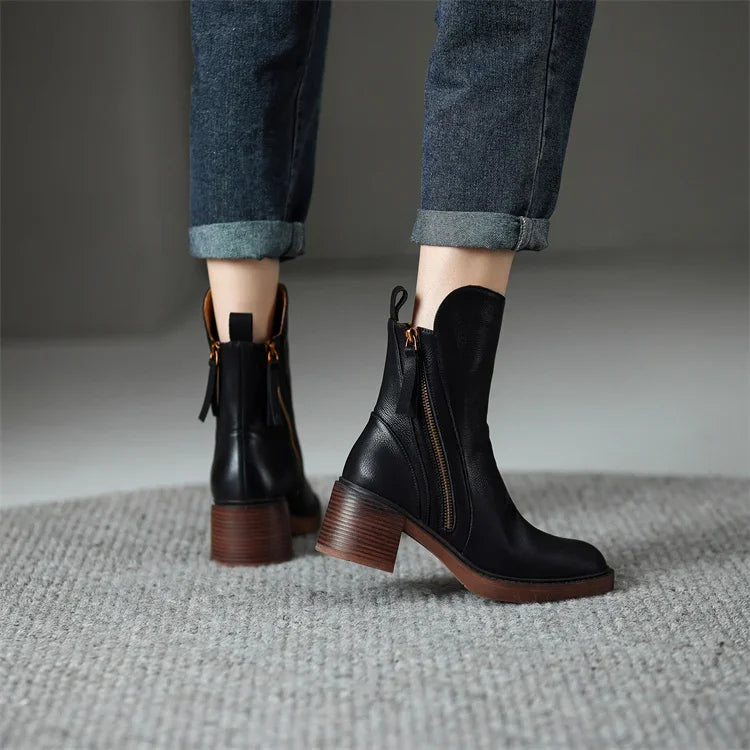 Grazia | Ankle two-toned boots