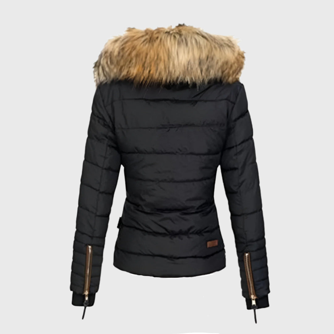 Paulina | Women’s faux fur hooded puffer jacket