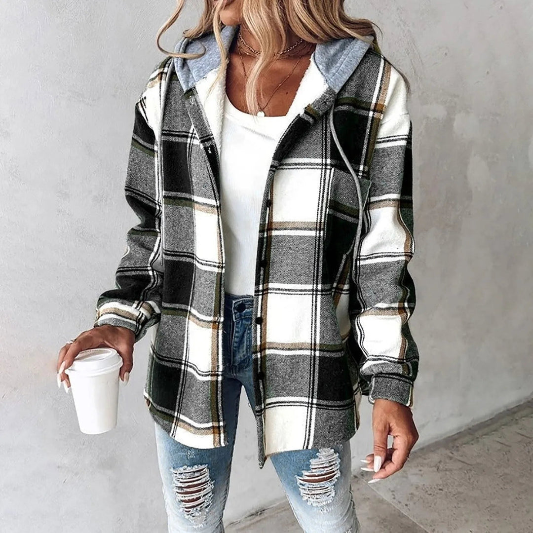 Eliza | Women's stylish jacket with attached hood