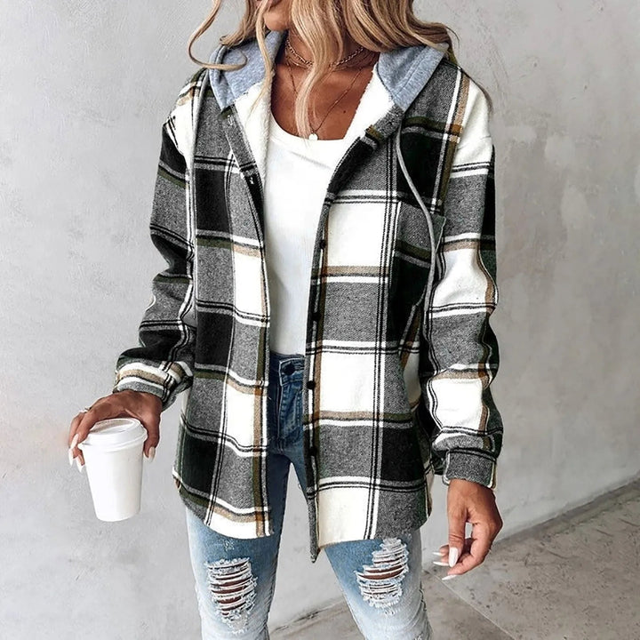 Eliza | Women's stylish jacket with attached hood
