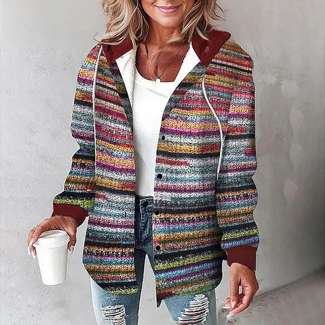 Eliza | Women's stylish jacket with attached hood