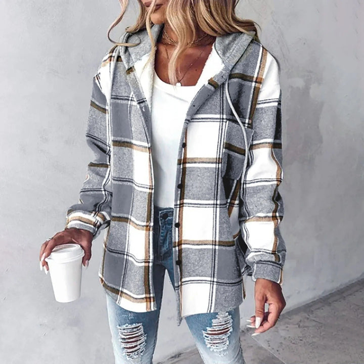 Eliza | Women's stylish jacket with attached hood