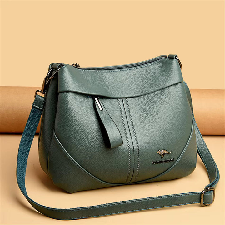 Julie | Women’s classic shoulder bag with adjustable strap and zip pocket