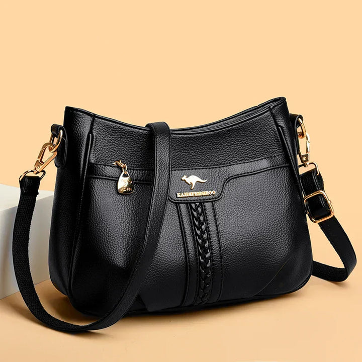 Rina | Women’s crossbody bag with braided detail