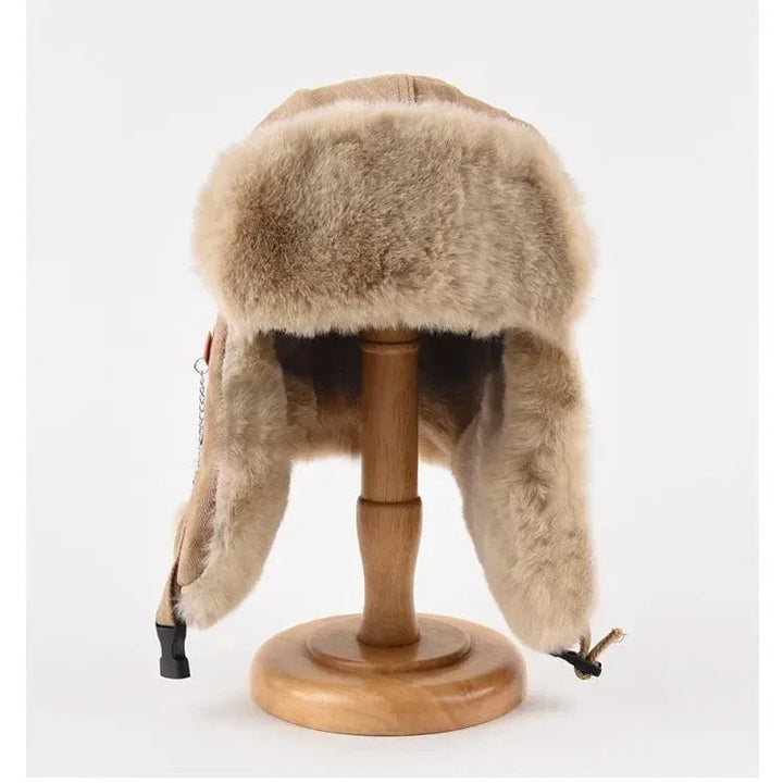 Nicole | Women's faux fur-lined trapper hat