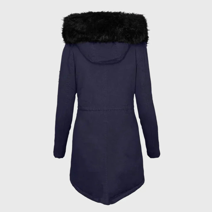 Ailany | Women’s faux fur hooded parka coat