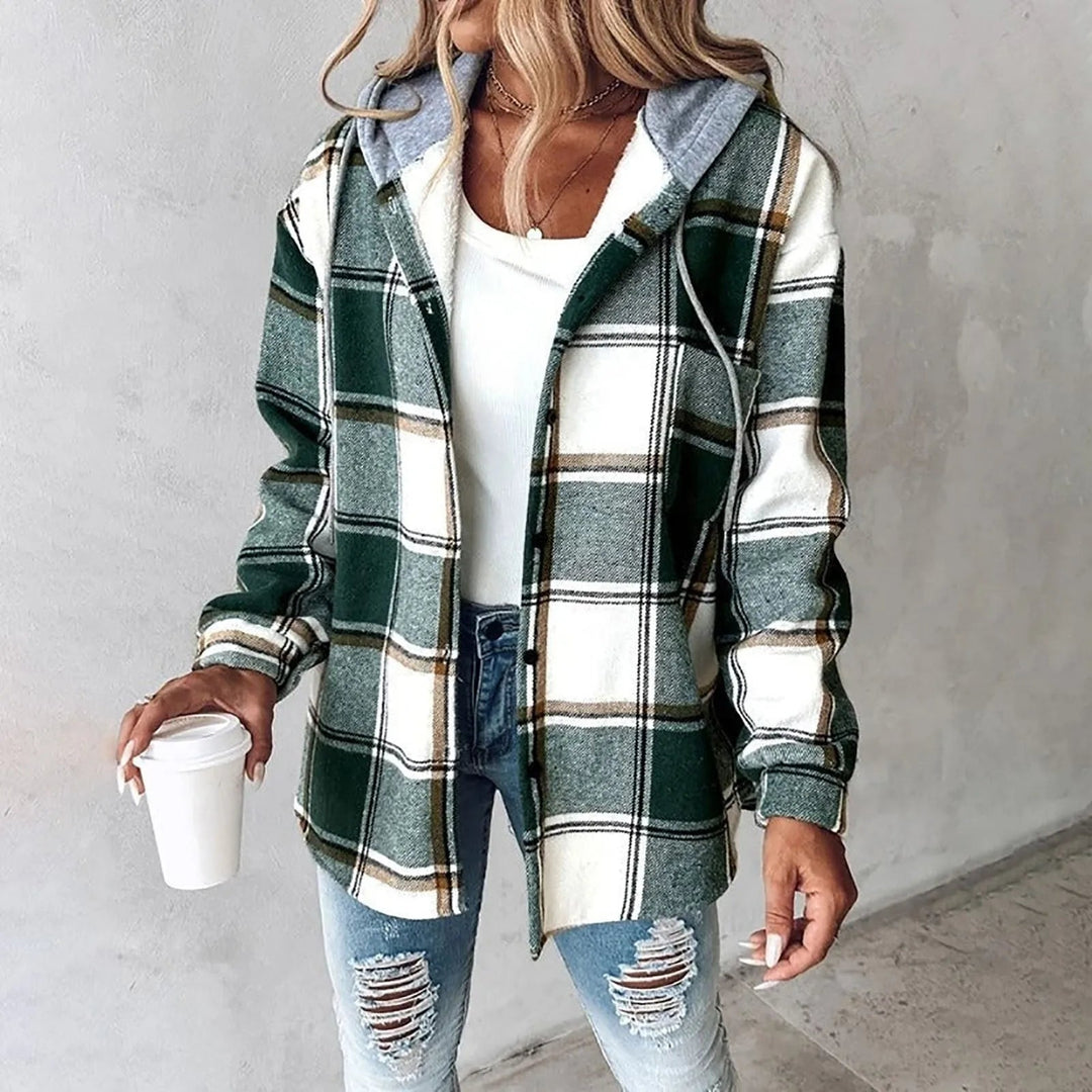 Eliza | Women's stylish jacket with attached hood