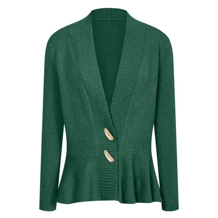 Kylie | Women’s scandinavian-style v-neck button cardigan