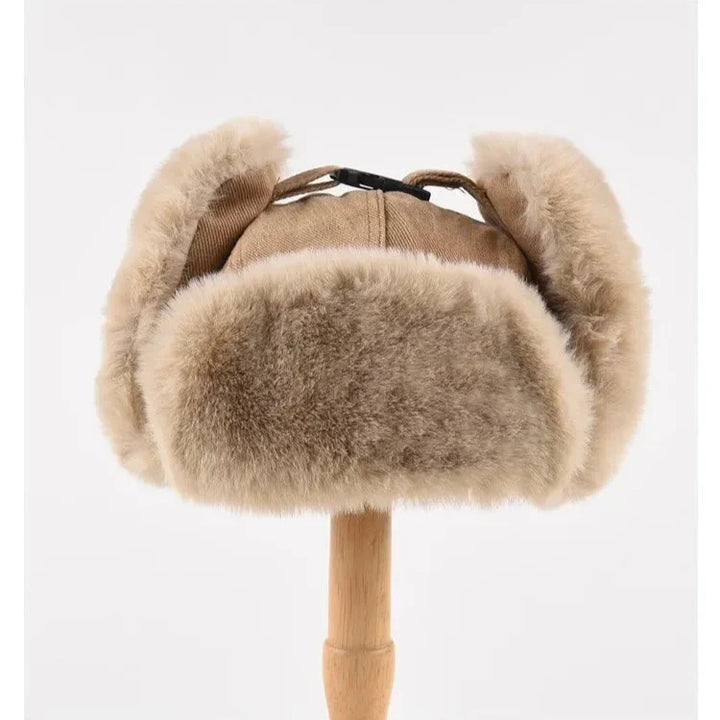 Nicole | Women's faux fur-lined trapper hat