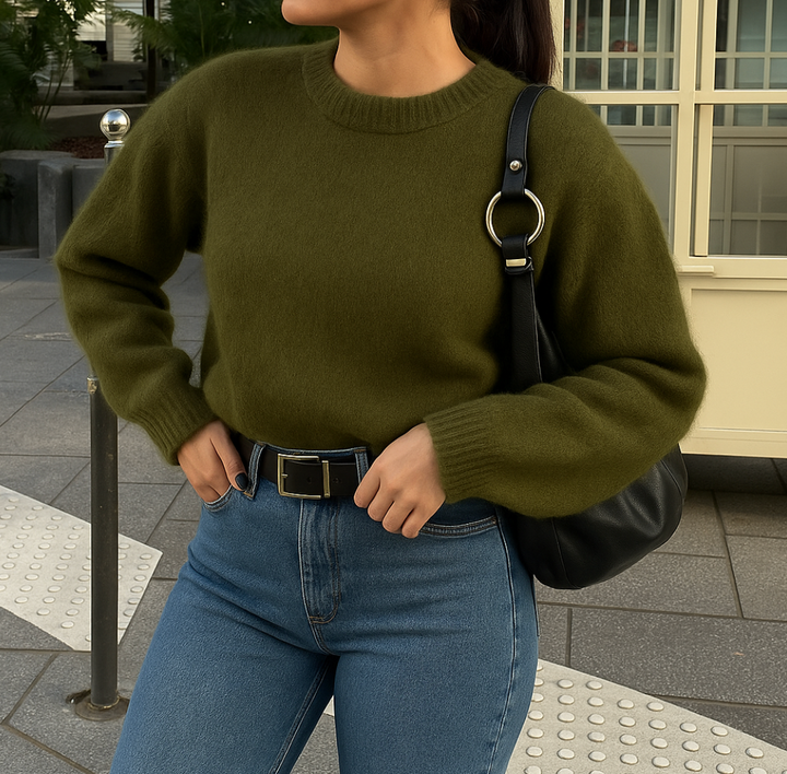 Casey | Women's cozy wool blend sweater