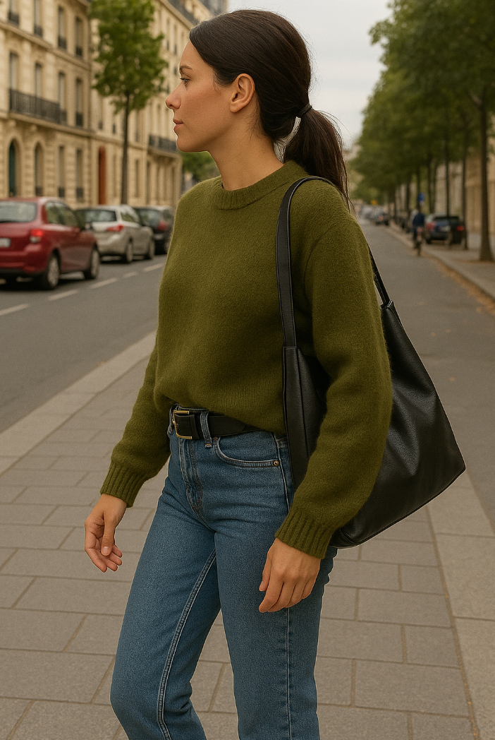 Casey | Women's cozy wool blend sweater