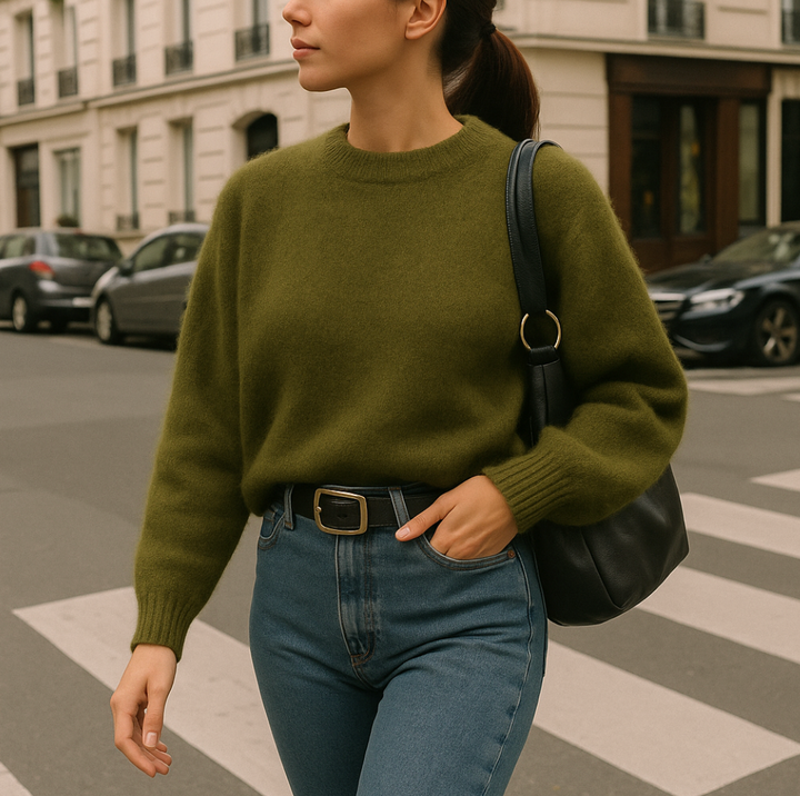 Casey | Women's cozy wool blend sweater