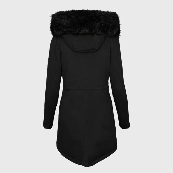 Ailany | Women’s faux fur hooded parka coat