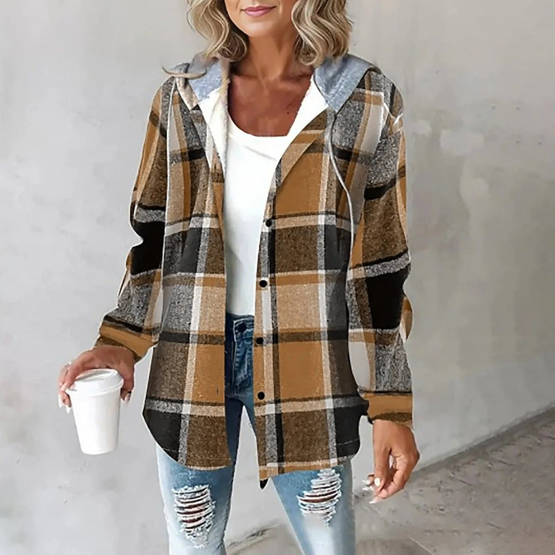 Eliza | Women's stylish jacket with attached hood