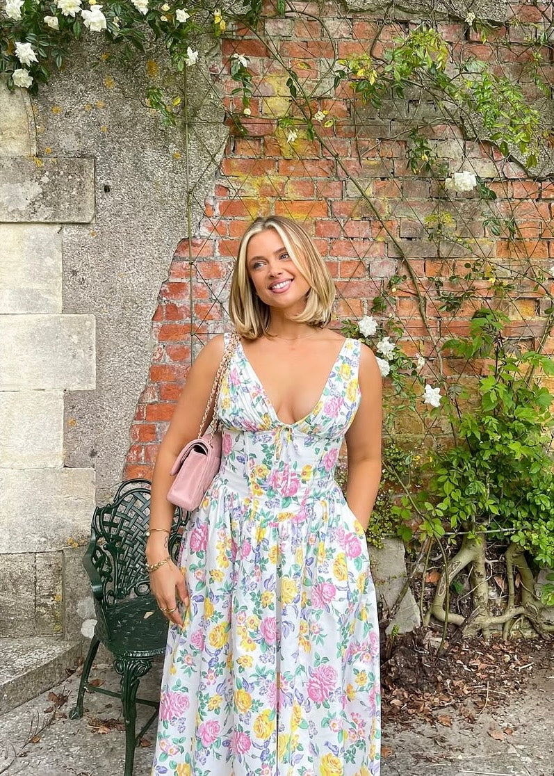 Grace | Women’s timeless floral midi dress