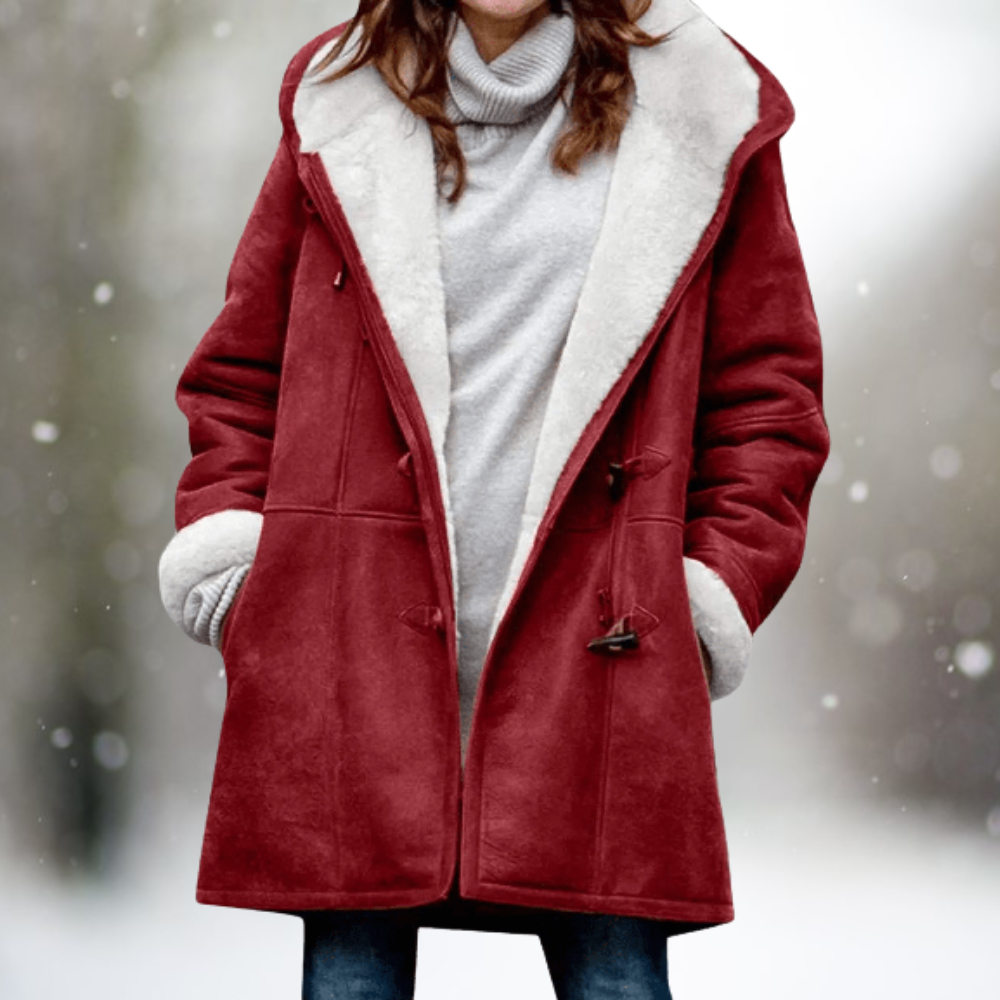 Romy | Women’s hooded fleece coat