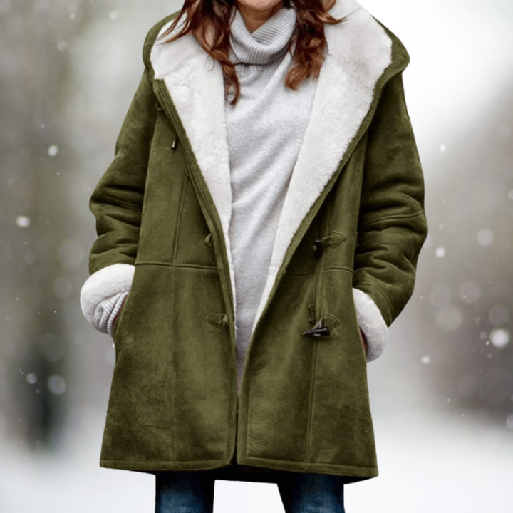 Romy | Women’s hooded fleece coat