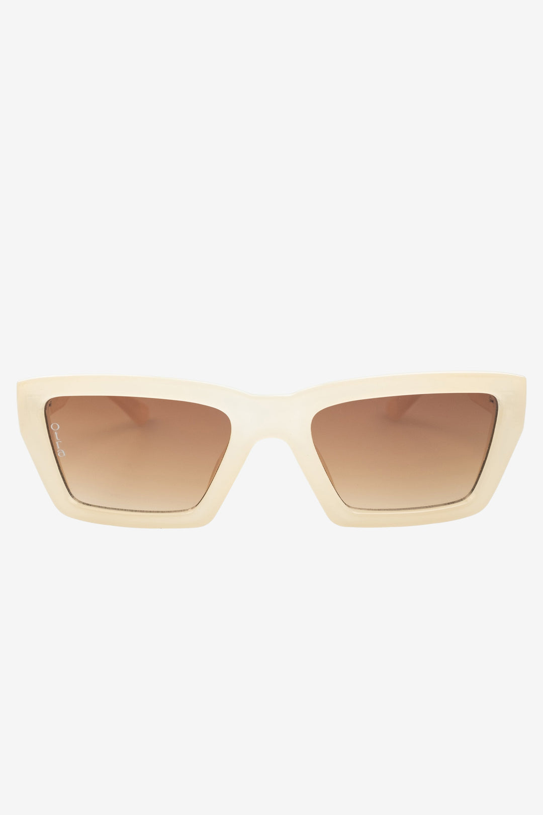 Genesis | Women’s square-frame sunglasses with brown-fade lenses