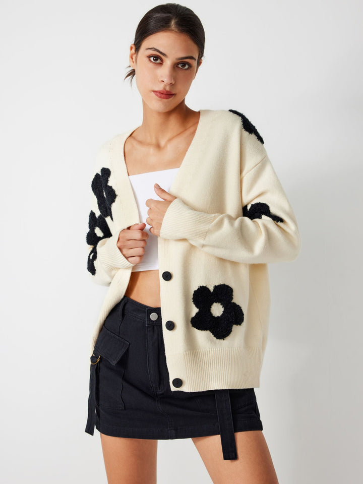 Lauren | Women's floral button cardigan