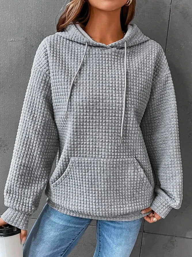 Honey | Women’s casual hoodie jacket with drawstring hood and front pockets