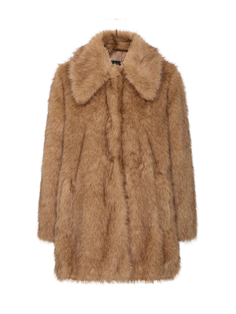 Agatha | Women’s long faux fur coat