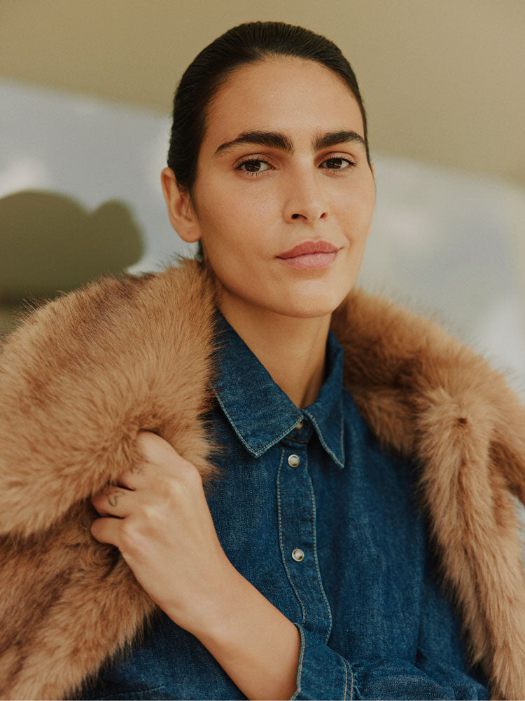 Agatha | Women’s long faux fur coat