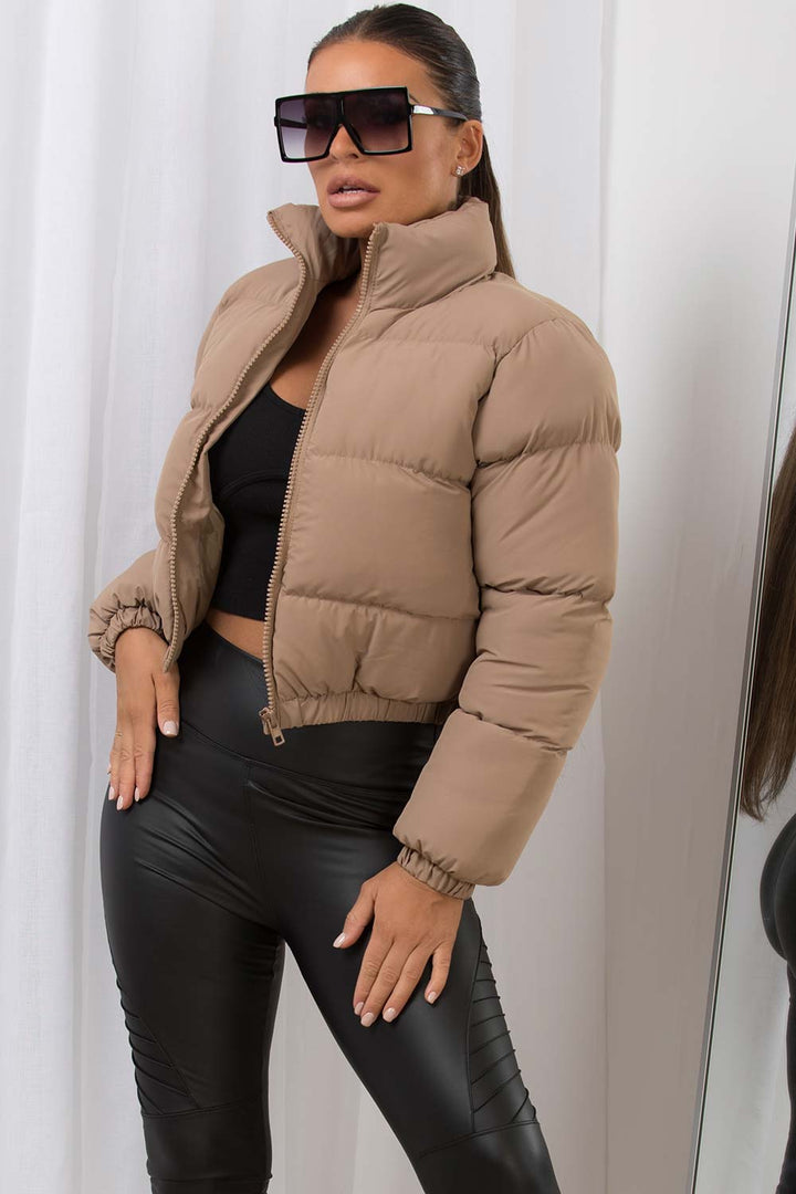 Elouise | Women’s cropped puffer jacket