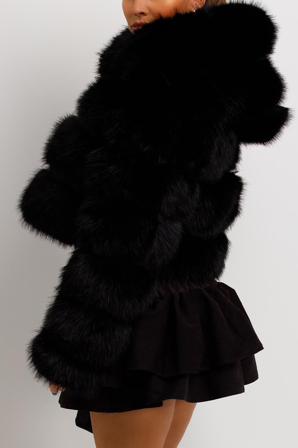 Esme | Women’s hooded faux fur jacket