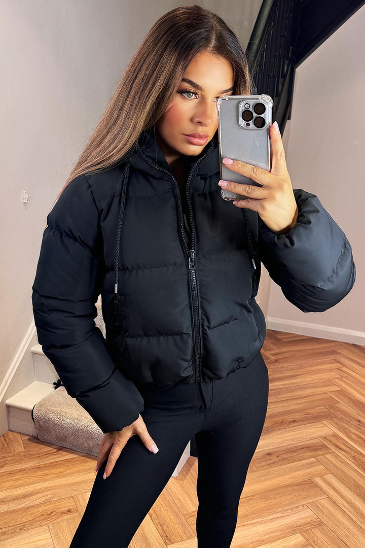 Nova | Women’s cropped hooded puffer jacket