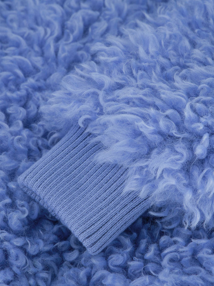 Addie | Women’s soft faux fur curly jacket