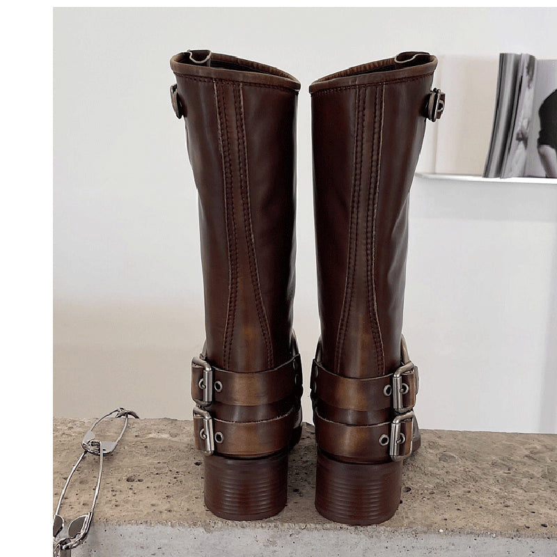 Loisa | Western tall boots