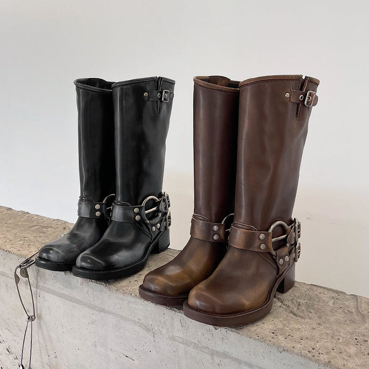 Loisa | Western tall boots